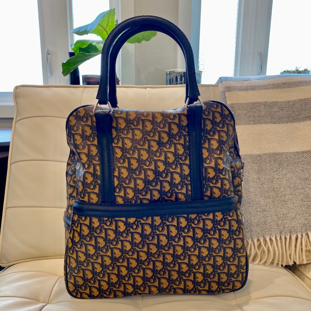 Vintage Dior Diorissimo Bowler Trotter Bag